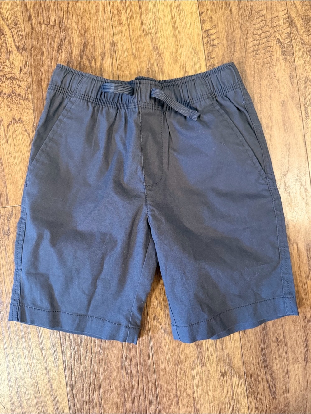 wonder nation Boy’s Drawstring Athletic Shorts - Charcoal Gray